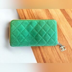Chanel Zip Around Wallet